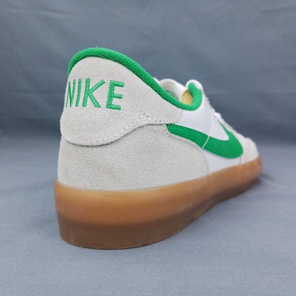 Nike SB Heritage Vulc Mens Sneakers CD5010 101 White Green Size 10-14 NO BOX TOP - Picture 6 of 9